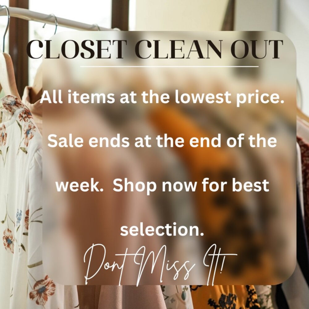 Closet Cleanout